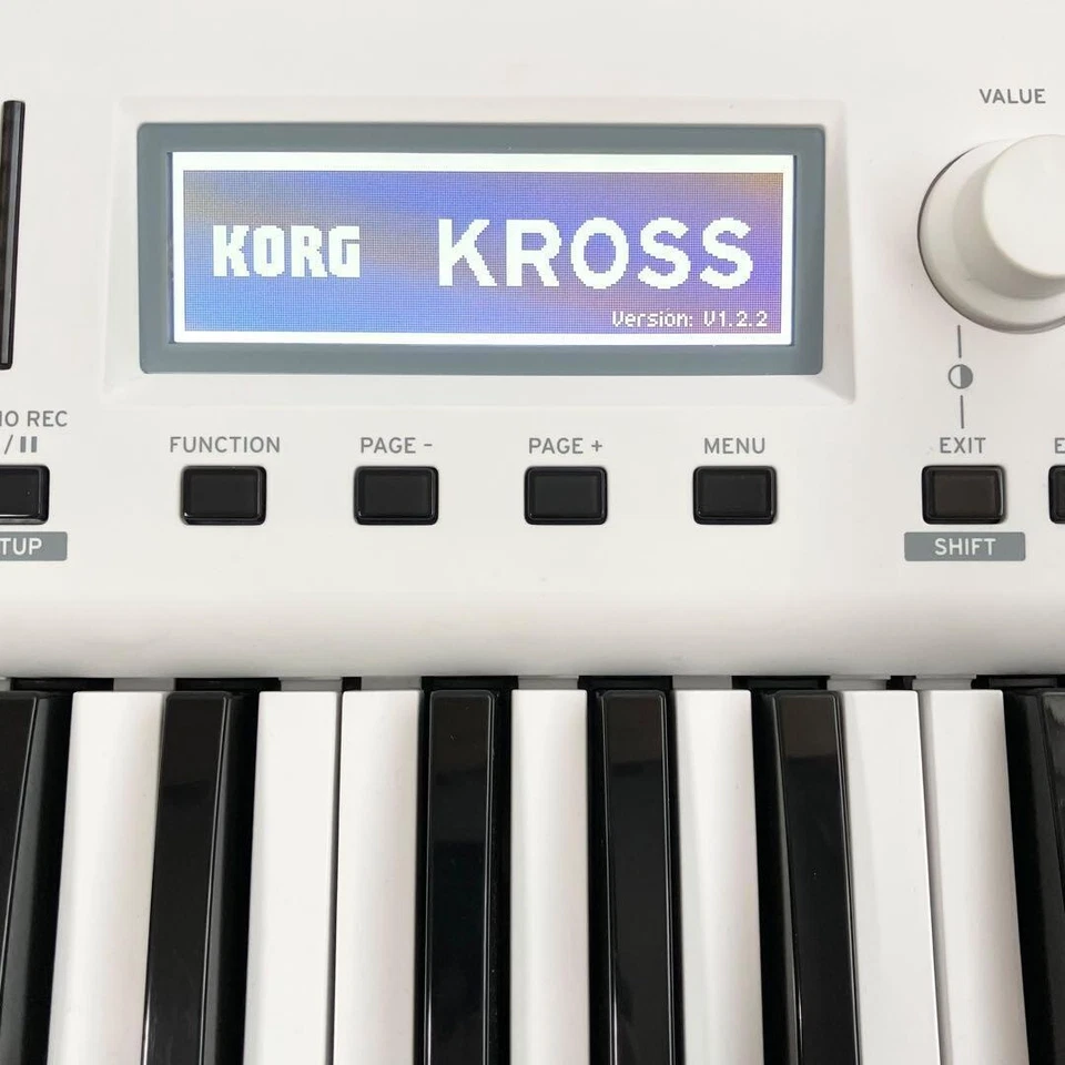 Korg Kross 2 SC 61-Key Keyboard Synthesizer Musical Keyboard White Good GP - Image 4 of 4