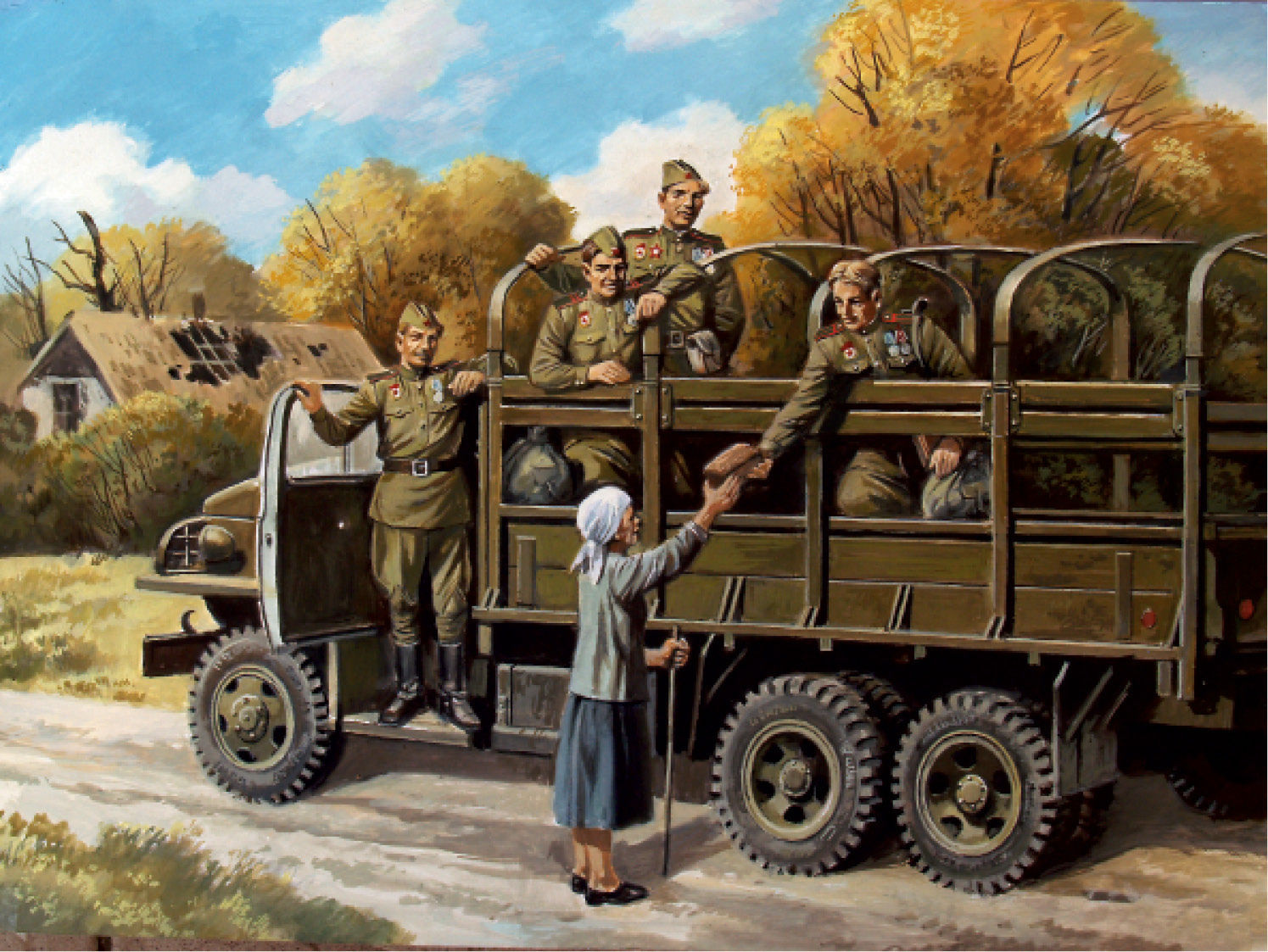 Icm 35635 - 1:35 Soviet Motorized Infantry (1943-1945) - New