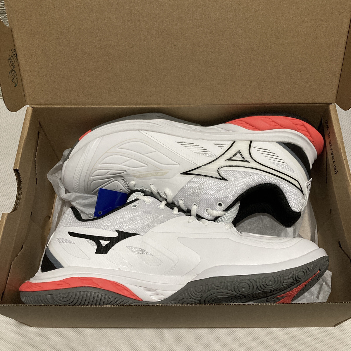 MIZUNO WAVE FANG 2 71GA2313 21 White/Black/Pink Unisex MIZUNO WAVE FANG 2 71GA2313 21 White/Black/Pink Unisex