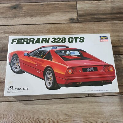Hasegawa Ferrari 328 GTS 1:24 Hobby Kits kit # CA004:1600 RESEALED