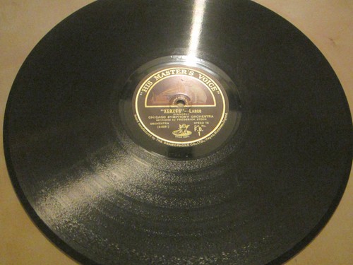 17a 78 rpm 12 " vinyl FREDERICK STOCK VALSE TRISTE XERXES His Master voice - Picture 3 of 3