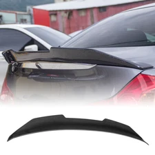 For 2007-14 INFINITI G35 G37 Sedan PSM Style Rear Spoiler Wing Lip Carbon Black
