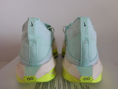 NIKE AIR ZOOM ALPHAFLY NEXT% 2 MINT FOAM-CAVE PURPLE-VOLT SZ 9