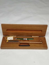 Uchida St. Andrews Fountain Teak Pen in Original Box NEW 