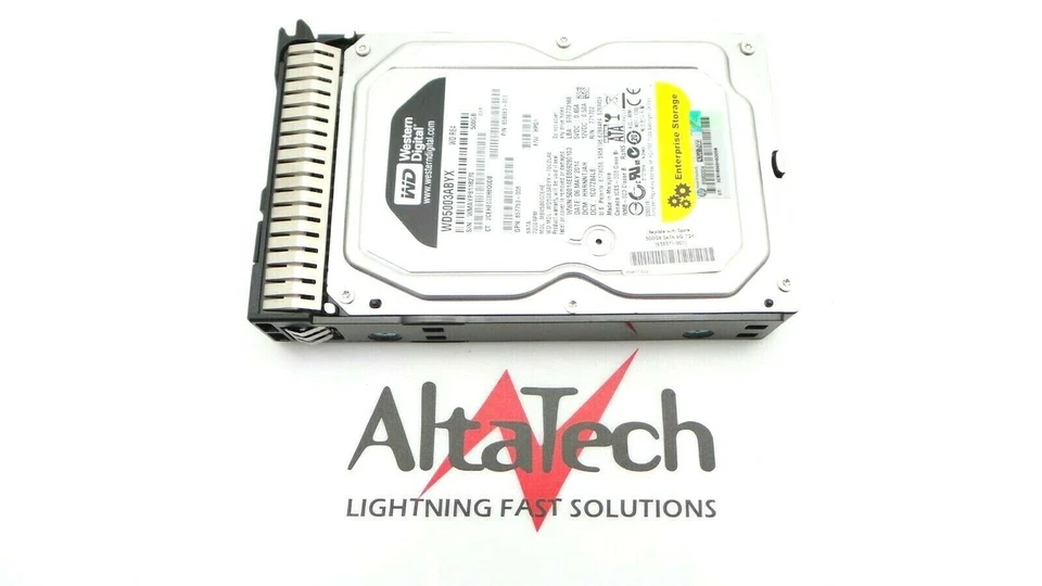 HP 659571-001 500GB 6G 7.2K rpm 3.5" LFF SATA NHP HDD Hard Drive - Fully-tested - Image 4 of 4