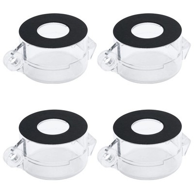 4 Pack Clear Push Button Switch Protector Cover 22mm Guard