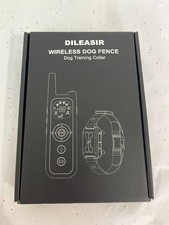 DILEASIR Wireless Dog Fence for 2 Dogs Dog Training Collar