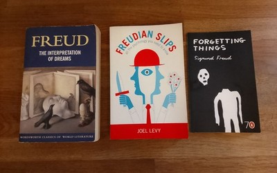 BOOK - X3 Sigmund Freud Psychology Paperback Books Bundle Collection 