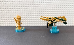 Lego Dimensions Ninjago Lloyd Fun Pack 71239 Gold Ninja Golden Dragon