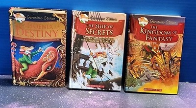 Lot of 3 Geronimo Stilton & Thea Stilton Full Color Illustrated