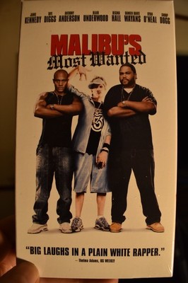 Malibu's Most Wanted VHS 2003 Jamie Kennedy Snoop Dogg Taye Diggs BRAND NEW