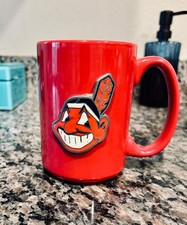 Cleveland Indians Coffee Mug with 3d "Chief Wahoo image