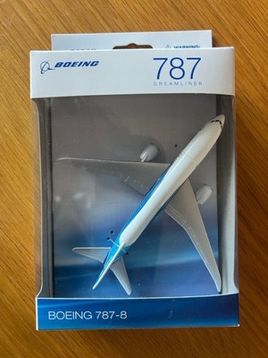 BOEING HOUSE COLORS 787 DRUCKGUSS METALL MODELL NEUES FLUGZEUG mit Fahrwerk unten