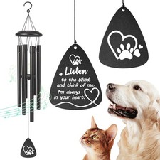 Dog Memorial Gifts for Loss of Dogs,25" Sympathy Wind Chimes Loss of Pet Symp...