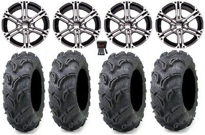 ITP SS212 14'' Wheels Machined 27'' Zilla Tires Yamaha Wolverine RMAX
