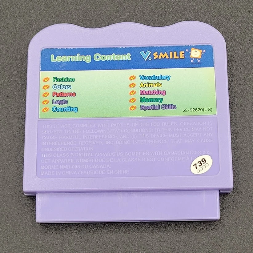 VTech VSmile Lil' Bratz Friends Fashion & Fun Game Cartridge-Educational Tested - Image 2 of 2