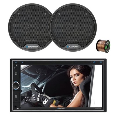 Blaupunkt CAMDEN 450 7  Touchscreen Receiver, 2x 5'' 40W Car Speakers, Wire