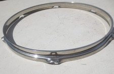 Ludwig WFL 50 60s Vintage 13  Tom Drum Hoop 6 Lug Nickel over Brass NOB