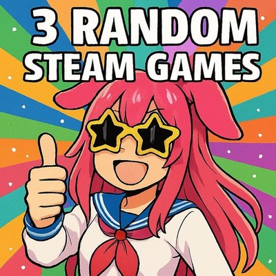 Steam Games Random Key Pack 3- Pack
