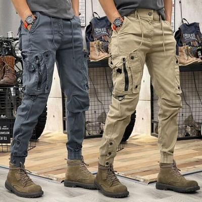 #ad Pantalones Militares De Camuflaje Para Hombres Exteriores Cargo Trabajo Apilado $42.99
