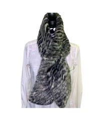 Women's Michael Kors Safari Pull-Through Faux Fur Scarf