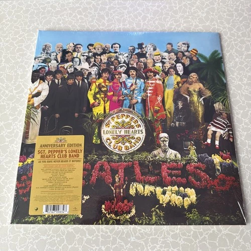 The Beatles Sgt. Pepper's Lonely Hearts Club Band. 50th Anniversary Vinyl. New.