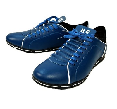 Herren Freizeitschuhe, Sneaker, Business, Oxford Schuhe, Sportschuhe blau Gr. 43