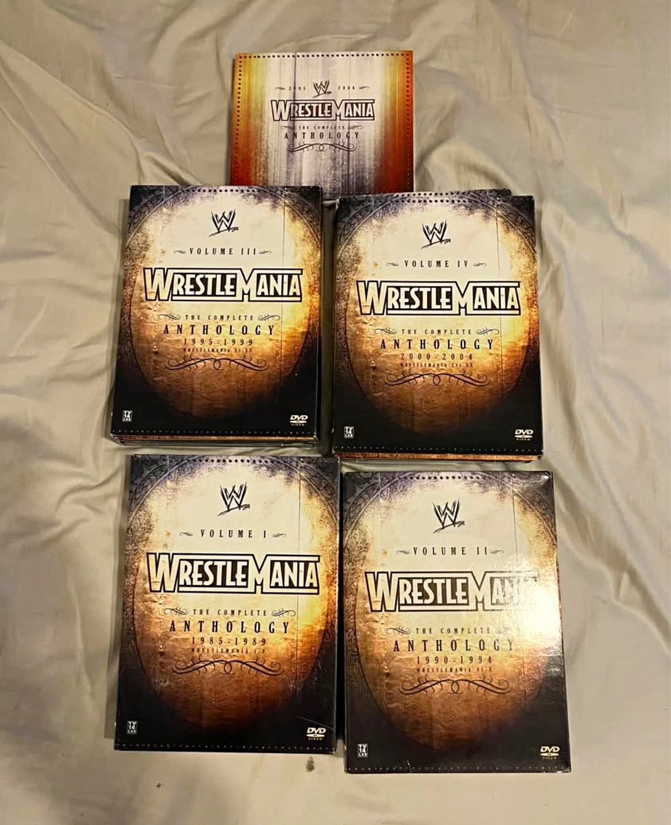 Wrestlemania Anthology for sale | eBay