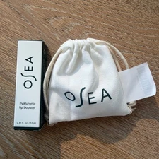 OSEA Hyaluronic Lip Oil Booster with Keychain Brand New NWT 💚
