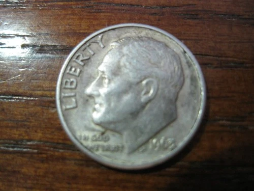 1963 Roosevelt Dime VF!