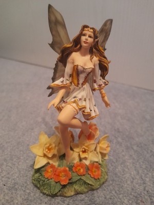 Elfe Fee Figur Rhapsody in Gold Flower Fairy Site Nene Thomas
