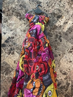 Five Nights at Freddy's Character Infinity Scarf Viscose Fashion Chica Foxy