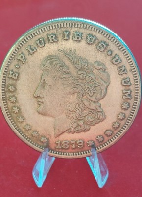 Medaille des 1 - Dollar USA - E. Pluribus Unum von 1879, selten 45mm lesen rar