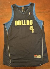 Vintage Nike Authentic NBA Dallas Mavericks Michael Finley 4 Jersey 2XL Sewn