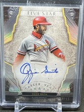 Ozzie Smith 2018 Topps Five Star Career Year Autograph 33/45 AUTO