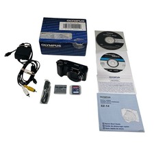 Olympus SZ-14 Digital Camera 14MP In Box With Charger Black