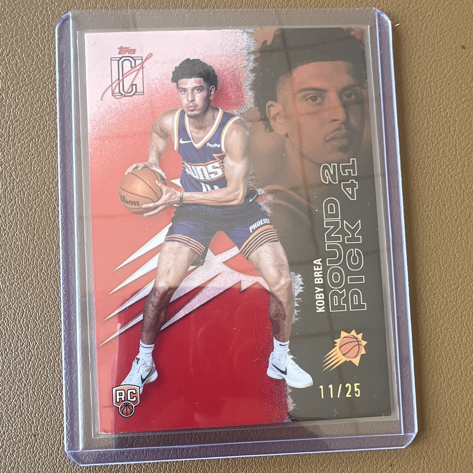 Topps Signature Class 2026 Koby Brea Phoenix Suns Rookie Card #134 11/25