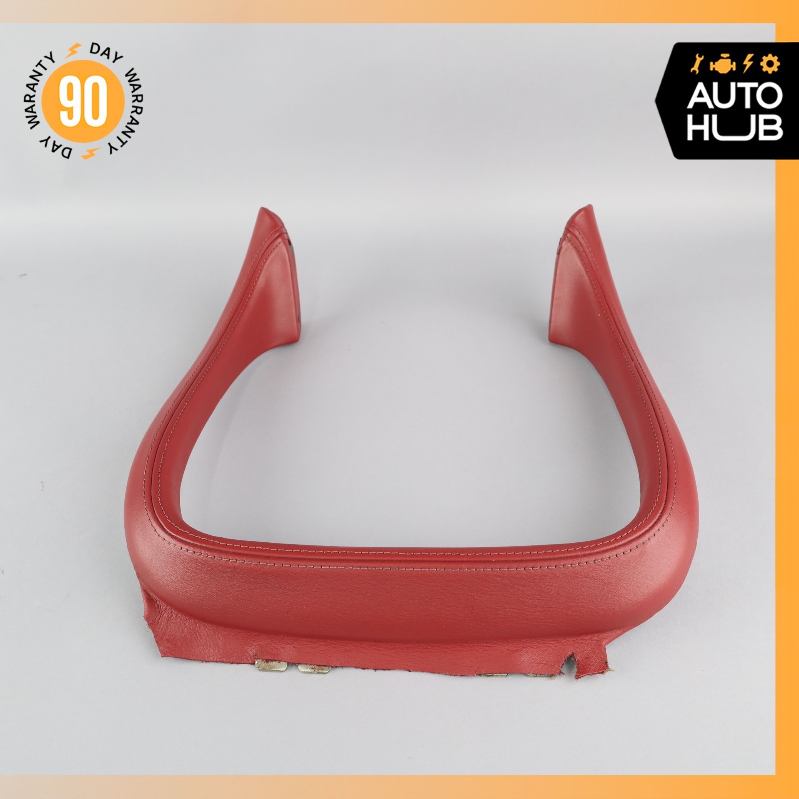 00-04 Aston Martin DB7 Front Center Console Trim Cover Red OEM 35k