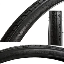 Kenda Kwest Black Tire 700x28c- 28x1 5/8x1 1/8