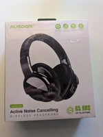 AUSDOM Wireless Headphones & Microphone Hi-Fi Deep Bass Bluetooth 5.0 Over Ear