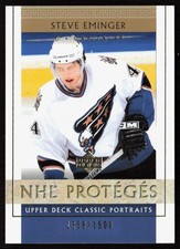 Steve Eminger 2002-03 Upper Deck Classic Portraits #130 #/1500 - Capitals