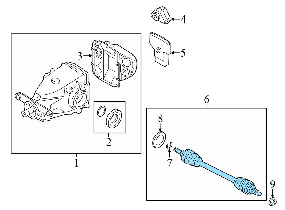 BMW 328D XDRIVE 2014-2018 - Hebilla/receptor de cinturón de seguridad central trasero 7375446 Foto 3 de 4