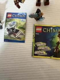 Lego Chima Lot. 70125 & 30251. Complete With Instruction Manuals