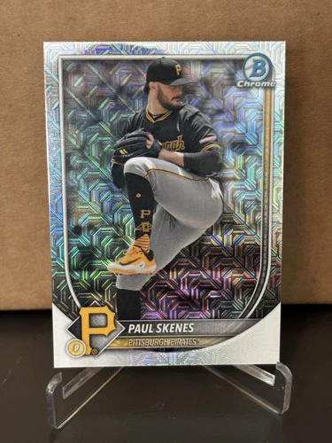 2025 Bowman Chrome - Paul Skenes #30 Mega Box Mojo Refractor