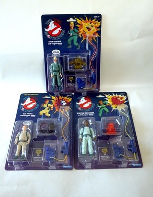Kenner Hasbro 2020 RETRO The Real Ghostbusters Set of 3: RAY, EGON, WINSTON New