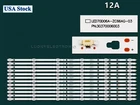 12A LED Strips For ONN 100012588 100068378 30370006003D 30370006011D LT-70MAW795