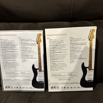 ERIC CLAPTON Crossroads Guitar Festival (2004, 2 DVD) 34 Trks