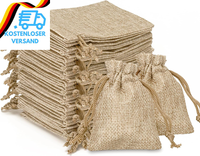 G2PLUS JutesäCkchen 20 StüCk Kleine Jutebeutel 7 X 9 Cm LeinensäCkchen Sackleine