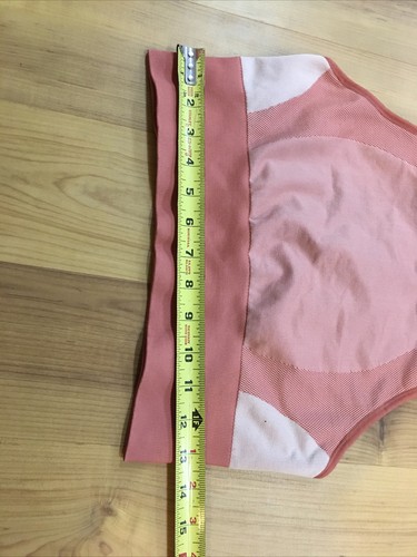 Lululemon Sport BH Damen 10 Pfirsich Ebbe Zug Stretch hochgeschlossen keine herausnehmbaren Pads - Bild 6 von 9