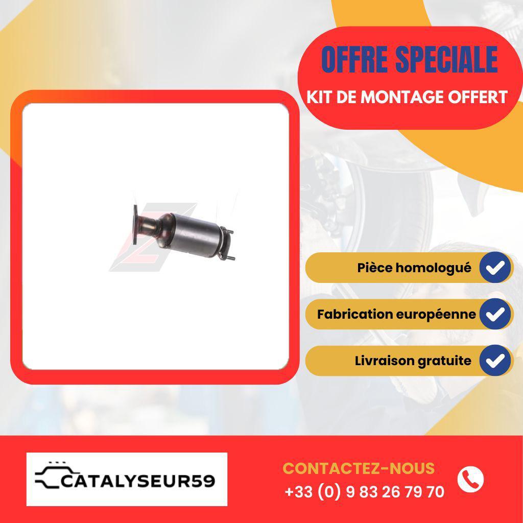 Catalyseur Hyundai ix20 1.4i Essence G4FA 2010 à 2015 en acier inoxydable robuste